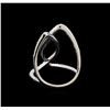 Image 3 : 0.49 ctw Diamond Ring - 14KT White Gold