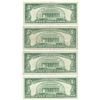 Image 2 : 1963 $5 Fine Red Seal Bill Lot of 4