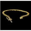 Image 4 : 1.00 ctw Diamond Tennis Bracelet - 14KT Yellow Gold