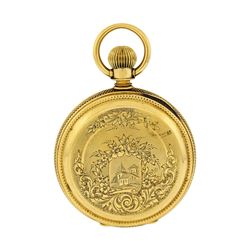 Vintage Elgin Pocket Watch - 14KT Yellow Gold