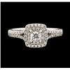 Image 2 : 0.75 ctw Diamond Ring - 14KT White Gold