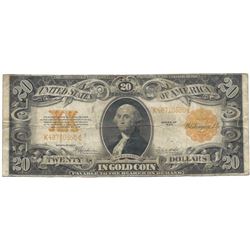 1922 $20 Large Legal Tender Bank Note