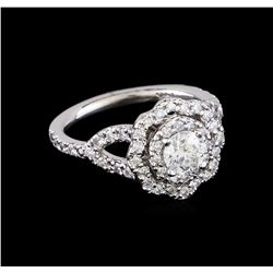 1.25 ctw Diamond Ring - 14KT White Gold