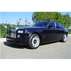 2004 Blue Rolls Royce Phantom