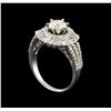 Image 4 : 14KT White Gold 1.72 ctw Diamond Ring