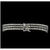 Image 3 : 4.83 ctw Diamond Bracelet - 14KT White Gold