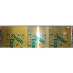 8 SHEETS OF DIBOND AND ALUCOBEST 4'X8'