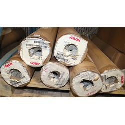 6 ROLLS OF 36" DPF 300-13OZ BANNER