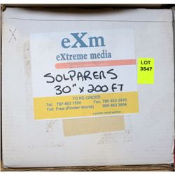 30" X 200' SOLAPARENS EXM