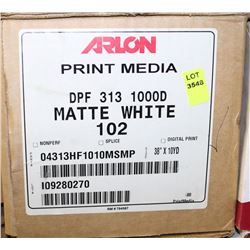 36" X 10YD DPF313, 100 D MATTE MANNER