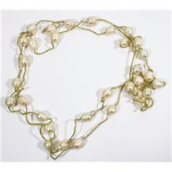 #4-NATURAL FRESHWATER PEARL NECKLACE