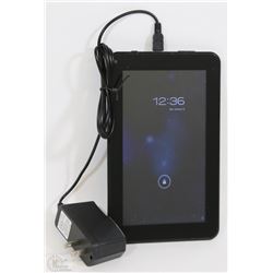 POLAROID 7" TABLET WITH POWER ADAPTOR
