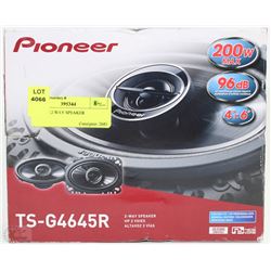 PIONEER 2 WAY SPEAKER