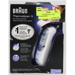 BRAUN THERMOSCAN 5 EAR THERMOMETER