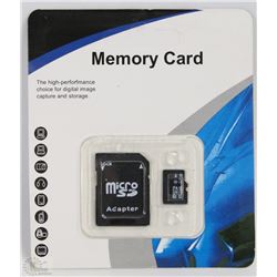NEW 32GB MICRO SD CARD WITH ADAPTOR