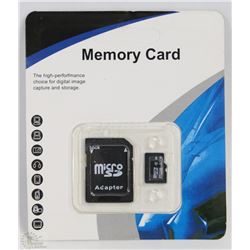 NEW 32GB MICRO SD CARD WITH ADAPTOR