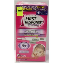 FIRST RESPONSE DAILY DIGITAL OVULATION TEST
