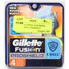 Image 1 : GILLETTE FUSION  4CARTRIDGE RAZOR REFILL PROSHIELD