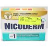 Image 1 : NICODERM STEP 1 - 7 CLEAR PATCHES