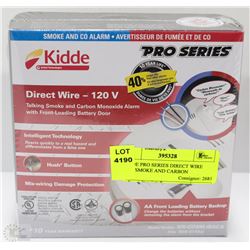 KIDDE PRO SERIES DIRECT WIRE 120V SMOKE AND CARBON