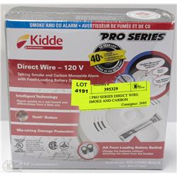KIDDE PRO SERIES DIRECT WIRE 120V SMOKE AND CARBON