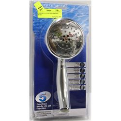 EXQUISITE 5 FUNCTION SHOWER HEAD