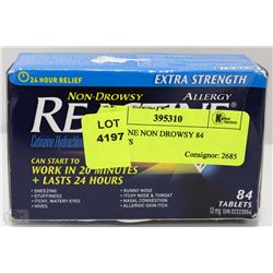 REACTINE NON DROWSY 84 TABLETS