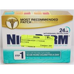 NICODERM STEP 1 -7 CLEAR PATCHES