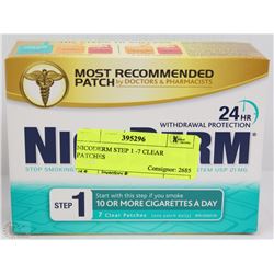 NICODERM STEP 1 -7 CLEAR PATCHES
