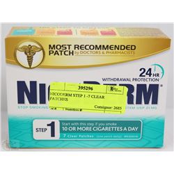 NICODERM STEP 1 -7 CLEAR PATCHES