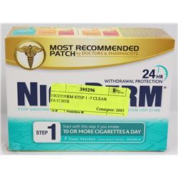 NICODERM STEP 1 -7 CLEAR PATCHES