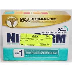 NICODERM STEP 1 -7 CLEAR PATCHES