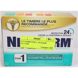 NICODERM STEP 1 -14 CLEAR PATCHES