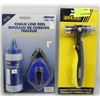 Image 1 : LOT WITH NEW CHALK LINE REEL  AND FIXMAN HAMMER