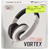 Image 1 : NEW WHITE VORTEX STEREO HEADPHONES
