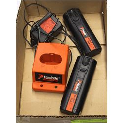 PASLODE CORDLESS CHARGER COMES WITH