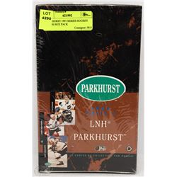 PARKHURST 1991 SERIES HOCKEY CARDS BOX PACK