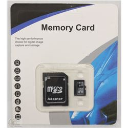 NEW 32GB MICRO SD CARD WITH ADAPTOR