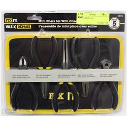 5PC MINI PLIER SET