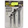 Image 1 : NEW FIX-IT ADJUSTABLE WRENCH SET ,6",8",10" SIZE