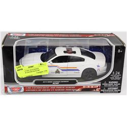 NEW DIE-CAST 2014 DODGE CHARGER ENFORCER RCMP