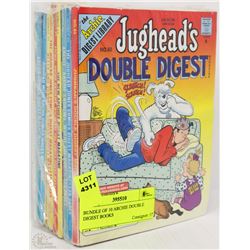 BUNDLE OF 10 ARCHIE DOUBLE DIGEST BOOKS