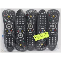 LOT OF 5 STANDARDTELUS REMOTES