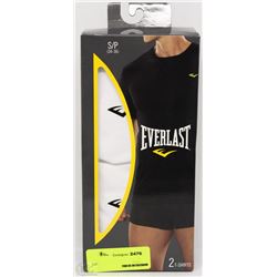 EVERLAST 2PC T-SHIRT PACK SIZE SMALL