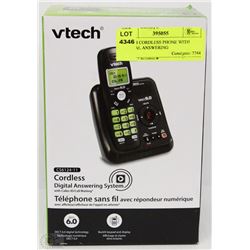 UTECH CORDLESS PHONE WITH DIGITAL ANSWERING