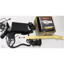 PLAYSTATION 2 WITH ALL CORDS, ONE CONTROLLER,