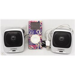 BOX W/ APPLE 2 GB IPOD IN PROTECTIVE CASE