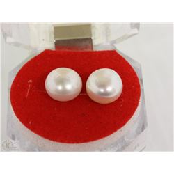 #99 FRESH WATER PEARL EARRING .925 STERLING SILVER