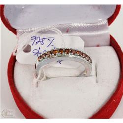#45 GENUINE RED GARNET RING