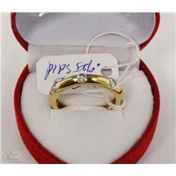 #43 GENUINE BLUE TOPAZ  RING